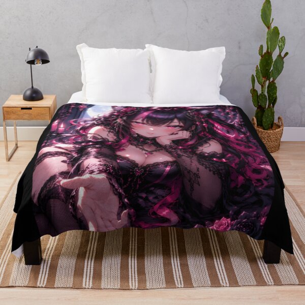 Item preview, Come Closer – Dark Rose Neko Girl Gothic Aesthetic designed and sold by Revyra Design .