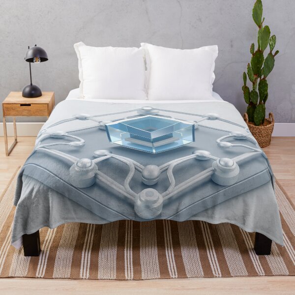 Item preview, Quantum Crystal Cube Tech Device Art designed and sold by IntelliMindDesigns.