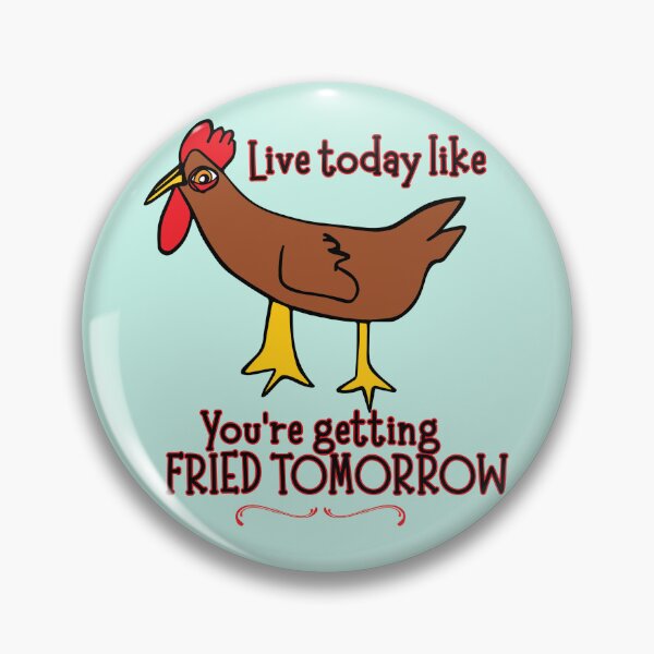Item preview, Live today - Funny Chicken by Everything Eli designed and sold by EverythingEli.