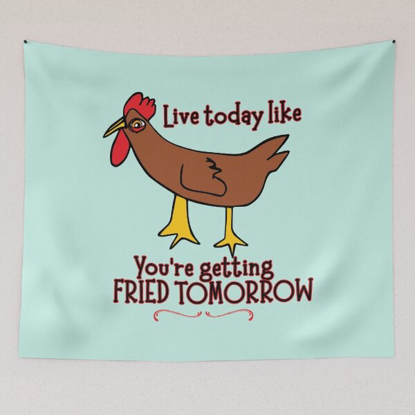 Item preview, Live today - Funny Chicken by Everything Eli designed and sold by EverythingEli.