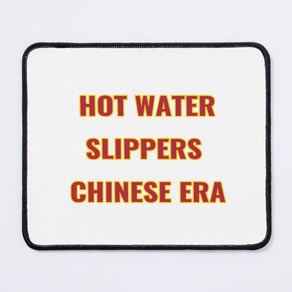 Item preview, HOT WATER SLIPPERS CHINESE ERA T-Shirt, Sticker, Phone Case – Chinamaxxing Lifestyle Tee | Uncle Jichuan designed and sold by Uncle-Jichuan.