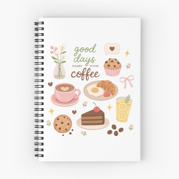 Item preview, Good Days Start With Coffee Sticker Sheet Set, designed and sold by Anne97s.