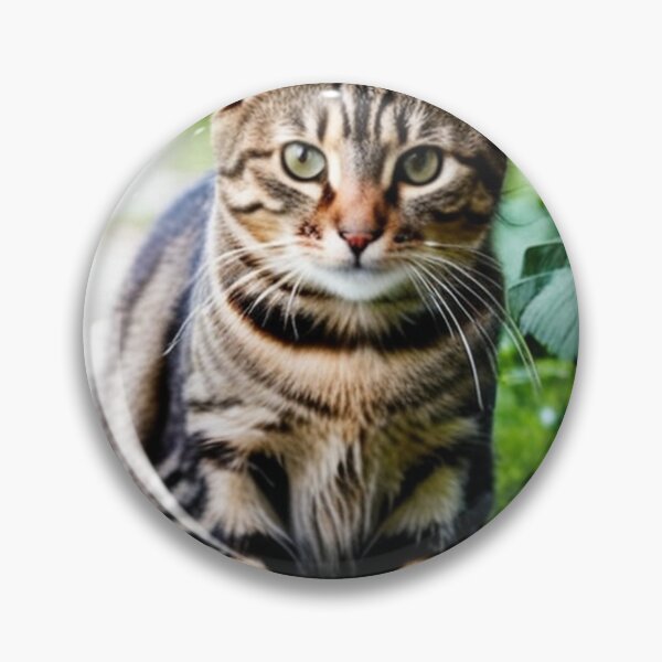 Item preview, Animals - Tabby Cat, Natural Portrait with an Intense Gaze designed and sold by World-Pets.