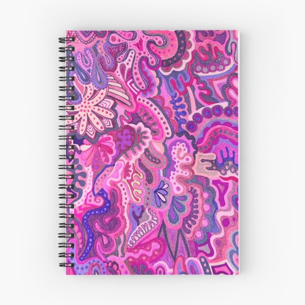 Item preview, Midnight bloom patterns| cosmic garden | Psychedelic abstract zentangle art designed and sold by AlyonaCo.