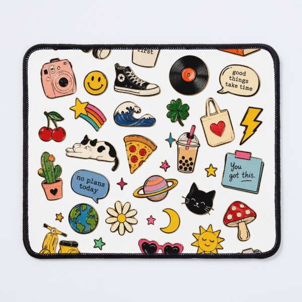 Item preview, Aesthetic Retro Sticker Pack Collage designed and sold by M'artes .