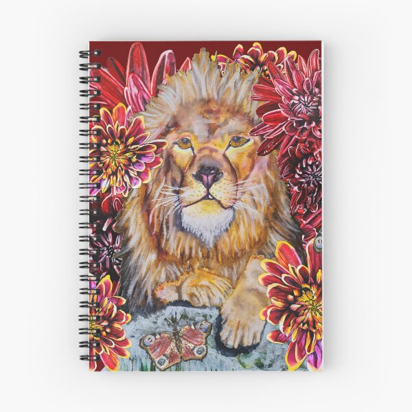 Item preview, Lion, Butterfly, Chrysanthemums Color 5 designed and sold by nastiaart.