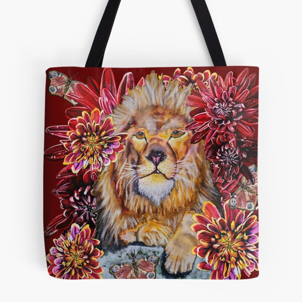 Item preview, Lion, Butterfly, Chrysanthemums Color 5 designed and sold by nastiaart.