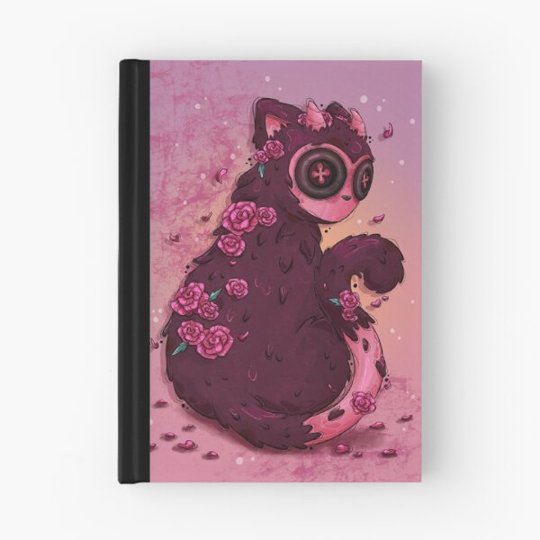 Item preview, Rose Fantasy Creature with Button Eyes - Burgundy  designed and sold by TinyKatCreative.