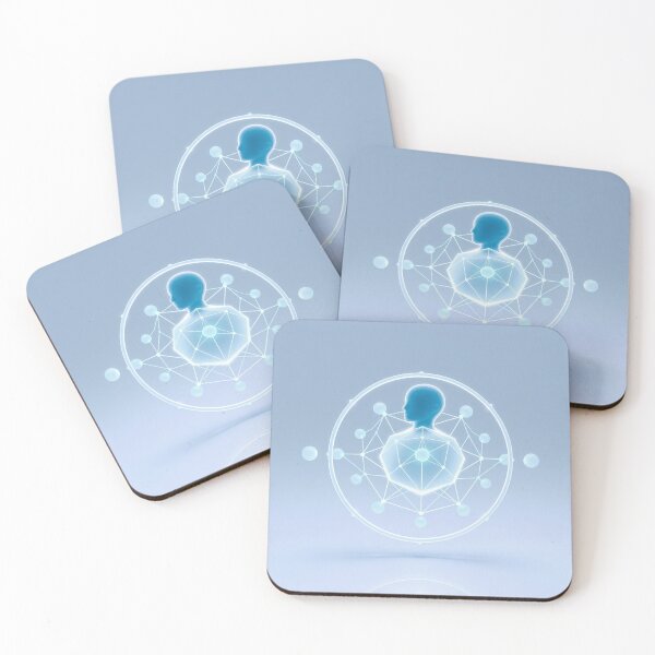 Item preview, Spiritual Tech Meditation Icon Art designed and sold by IntelliMindDesigns.