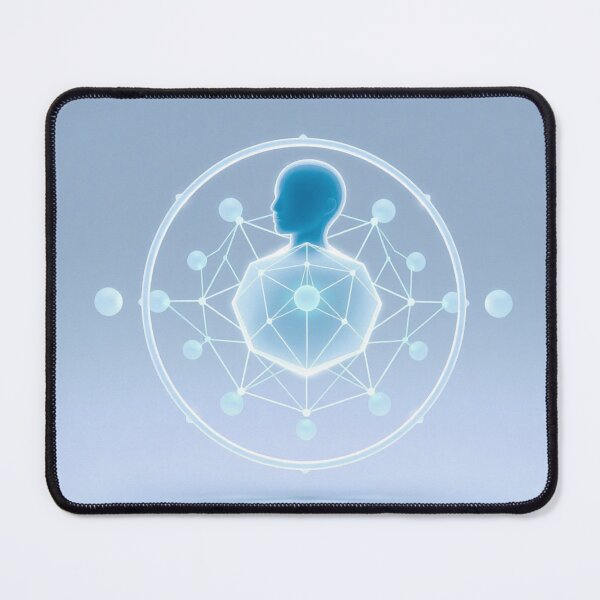 Item preview, Spiritual Tech Meditation Icon Art designed and sold by IntelliMindDesigns.