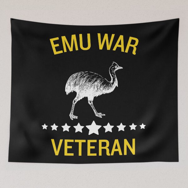 Item preview, Emu War Veteran Australia Funny designed and sold by Dimensionality.