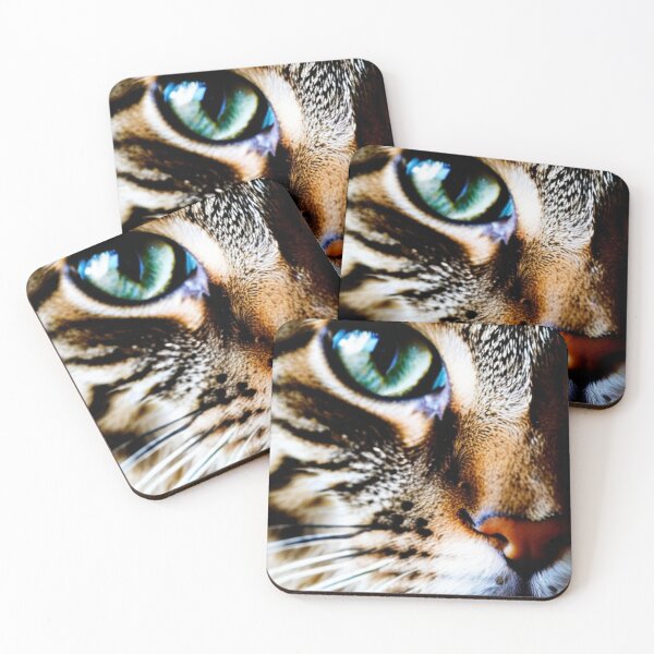 Item preview, Animals - Tabby Cat, Piercing Gaze and Realistic Portrait designed and sold by World-Pets.