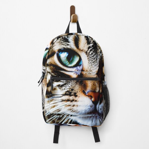 Item preview, Animals - Tabby Cat, Piercing Gaze and Realistic Portrait designed and sold by World-Pets.