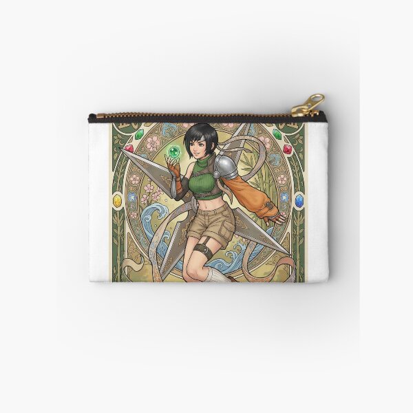 Item preview, Yuffie in the style of Alphonse Mucha designed and sold by Solace Sparkles.
