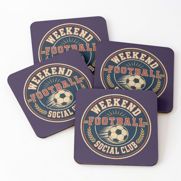 Item preview, Weekend Football Social Club – Retro Soccer Sports Design designed and sold by suechtmpoa.