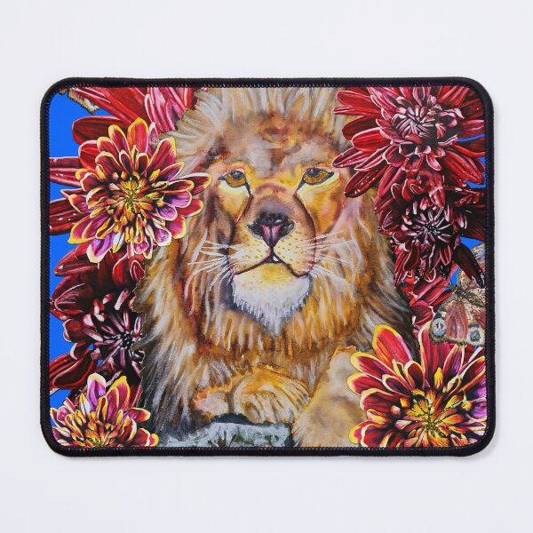 Item preview, Lion, Butterfly, Chrysanthemums Color 6 designed and sold by nastiaart.