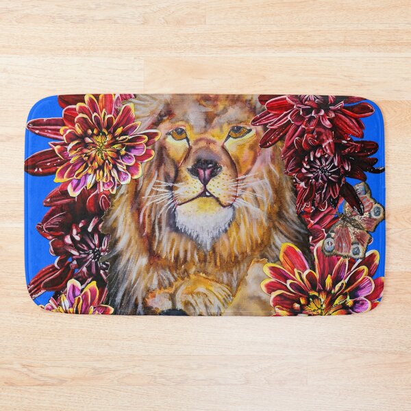 Item preview, Lion, Butterfly, Chrysanthemums Color 6 designed and sold by nastiaart.