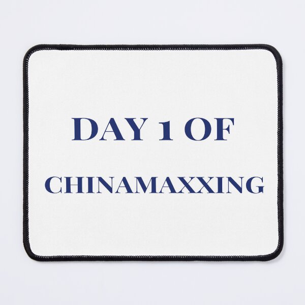 Item preview, DAY 1 OF CHINAMAXXING T-Shirt, Sticker, Phone Case – Viral Trend Tee | Uncle Jichuan designed and sold by Uncle-Jichuan.