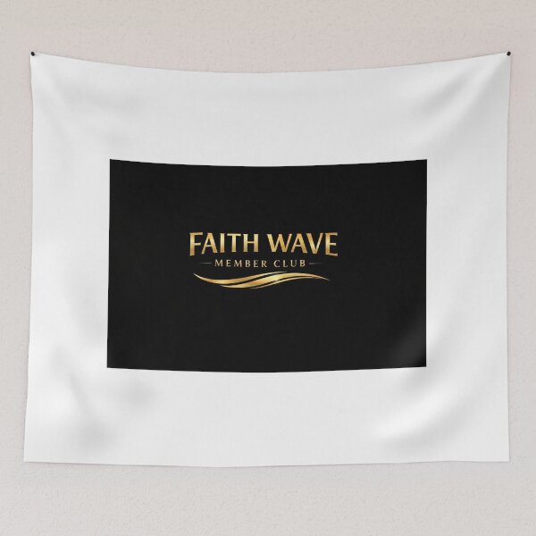 Item preview, Faith Wave Member Club — Official Logo Reveal | Exclusive Kingdom Community designed and sold by MastersDesignNk.