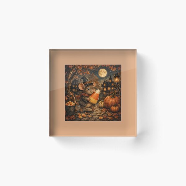 Item preview, A Mouse Carrying a Candy Corn designed and sold by Novel Works Studio.