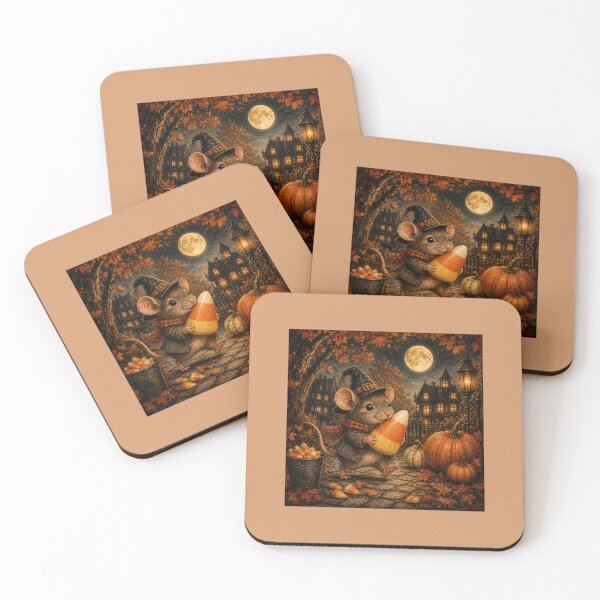 Item preview, A Mouse Carrying a Candy Corn designed and sold by Novel Works Studio.