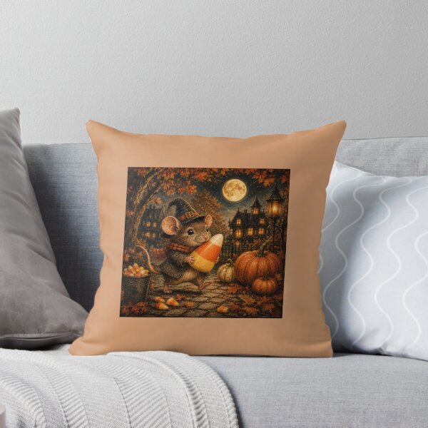 Item preview, A Mouse Carrying a Candy Corn designed and sold by Novel Works Studio.