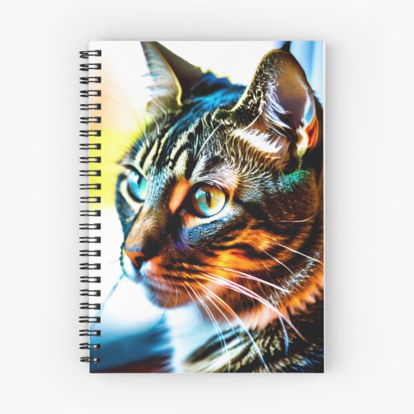 Item preview, Animals - Tabby Cat, Pop Art Portrait with Vibrant Colors designed and sold by World-Pets.