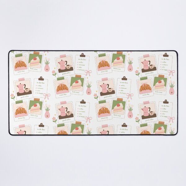 Item preview, Cute Coffee and Bakery Polaroid Collage Board designed and sold by Anne97s.