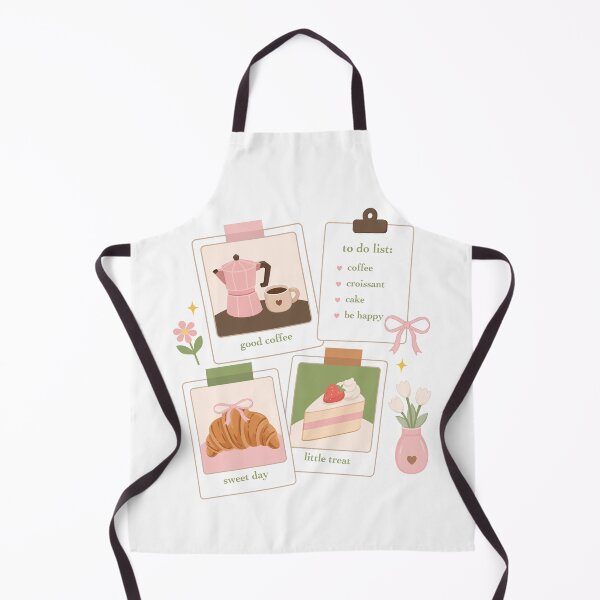 Item preview, Cute Coffee and Bakery Polaroid Collage Board designed and sold by Anne97s.