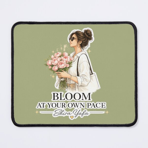 Item preview, Elegant Fashion Illustration - Bloom At your Own Pace - Shira Yafa designed and sold by ShiraYafa.