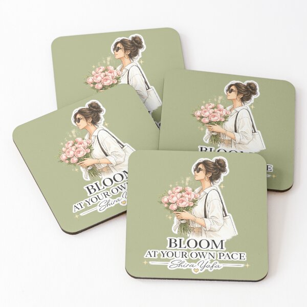 Item preview, Elegant Fashion Illustration - Bloom At your Own Pace - Shira Yafa designed and sold by ShiraYafa.