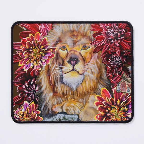 Item preview, Lion, Butterfly, Chrysanthemums Color 7 designed and sold by nastiaart.