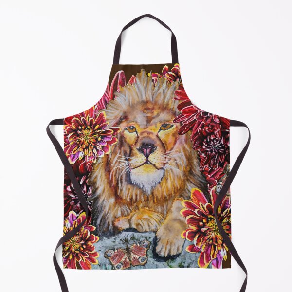 Item preview, Lion, Butterfly, Chrysanthemums Color 7 designed and sold by nastiaart.
