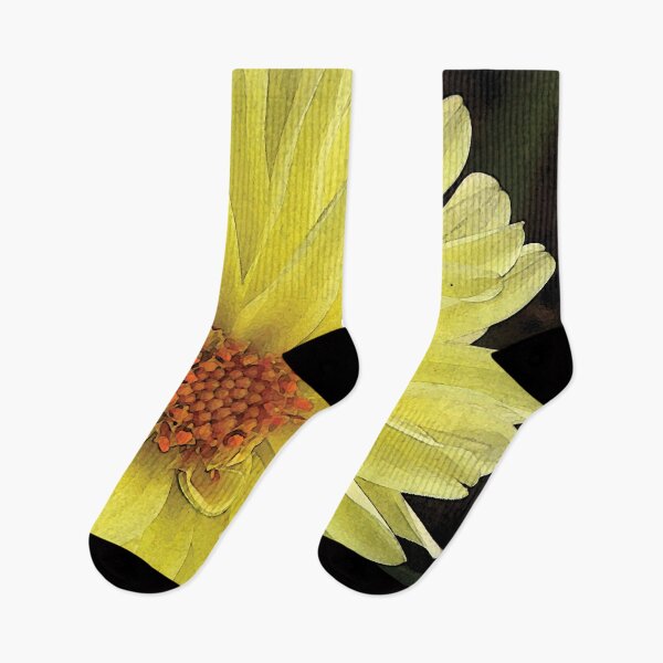 Artikelvorschau, Happy Yellow Flower V2 Water Color entworfen und verkauft von Here's To Endless Possibilities.