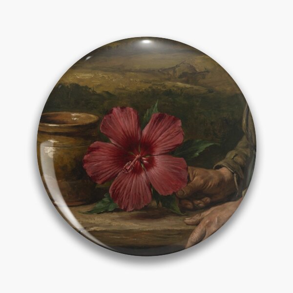 Item preview, Copy of Sunlit Marigold Flower Portrait in Winslow Homer Realism Style designed and sold by OddlySticky.