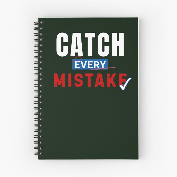 Item preview, Catch Every Mistake Accountant T-Shirt | Funny Auditor & Bookkeeping Quote designed and sold by FCA SIR MERCH .