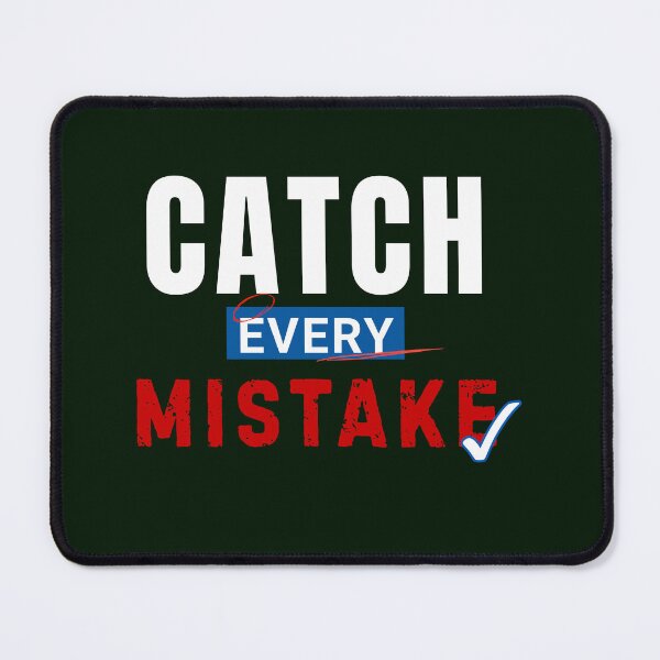 Item preview, Catch Every Mistake Accountant T-Shirt | Funny Auditor & Bookkeeping Quote designed and sold by FCA SIR MERCH .