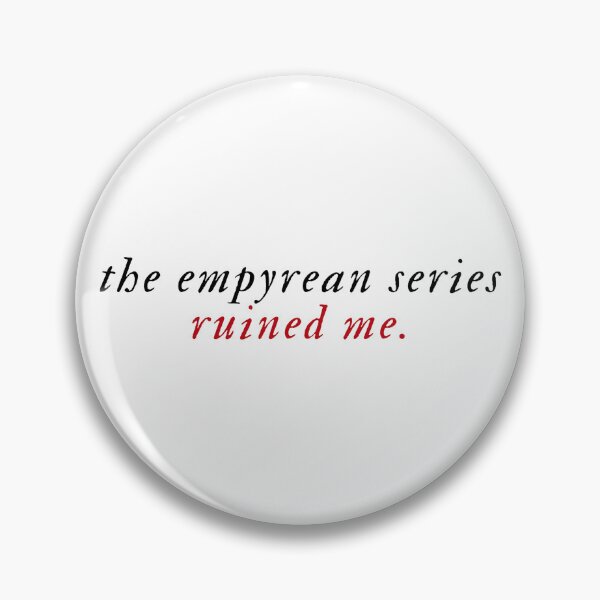Item preview, the empyrean series ruined me quote sticker designed and sold by lootsyshop.