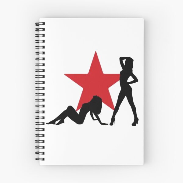 Item preview, Retro Pin Up Girl Red Star Vintage Silhouette Graphic T-Shirt designed and sold by tenggaracalvin.