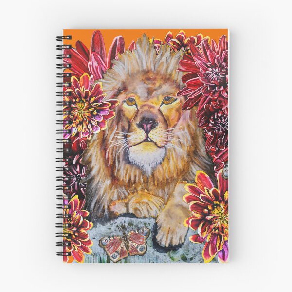 Item preview, Lion, Butterfly, Chrysanthemums Color 8 designed and sold by nastiaart.