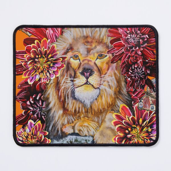 Item preview, Lion, Butterfly, Chrysanthemums Color 8 designed and sold by nastiaart.