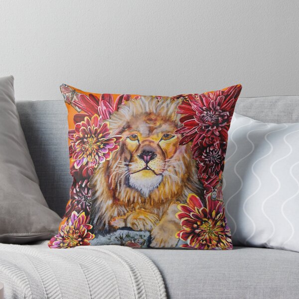 Item preview, Lion, Butterfly, Chrysanthemums Color 8 designed and sold by nastiaart.