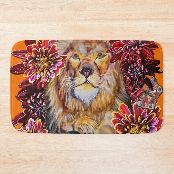 Item preview, Lion, Butterfly, Chrysanthemums Color 8 designed and sold by nastiaart.