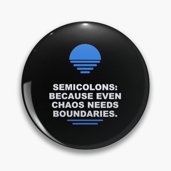 Item preview, Coder Semicolons - Engineer Gift designed and sold by Harlo.co.