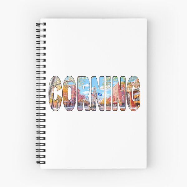 Item preview, CORNING - Steuben County New York State Centerway Clock Tower Fall designed and sold by Adam Gormley.