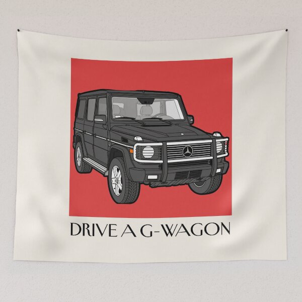 Item preview, G-Wagon Vintage Poster designed and sold by Dimensionality.
