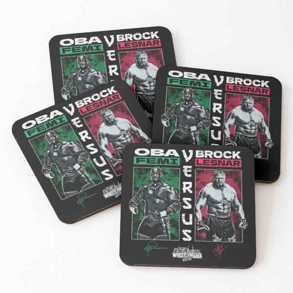 Item preview, Oba Femi Vs Brock Lesnar WrestleMania  designed and sold by JeyVel.