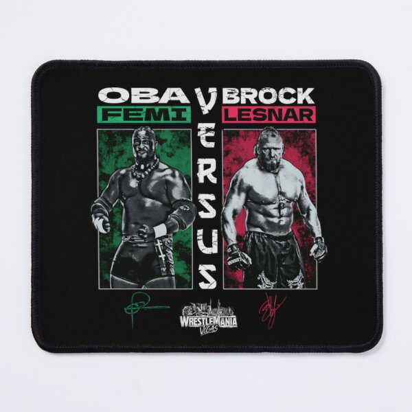Item preview, Oba Femi Vs Brock Lesnar WrestleMania  designed and sold by JeyVel.
