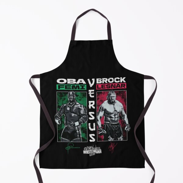 Item preview, Oba Femi Vs Brock Lesnar WrestleMania designed and sold by JeyVel.