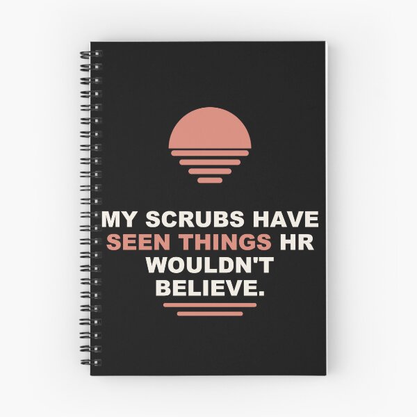 Item preview, Nurse Scrubs Seen Things  - Funny Nurse gift designed and sold by Harlo.co.